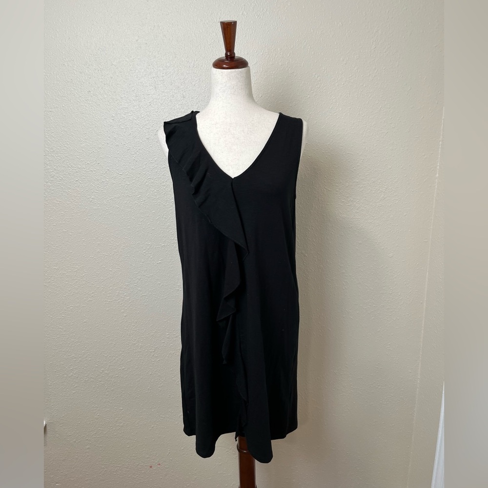 NWT Lilla P Ruffle Shift Dress Size Medium